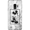 Disney Mickey Mouse Shape on Marble Galaxy S9 Skin